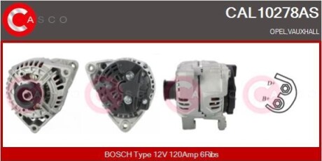 Генератор CASCO CAL10278AS