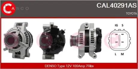 Генератор CASCO CAL40291AS