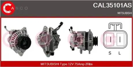 Генератор CASCO CAL35101AS