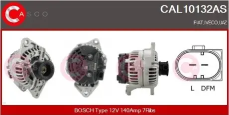 Генератор CASCO CAL10132AS