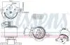 ZAWOR EGR NISSENS 98361 (фото 1)