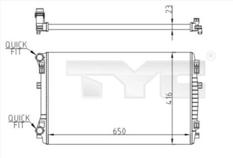 CHLODNICA TYC 7370071R