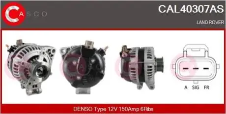 Генератор CASCO CAL40307AS