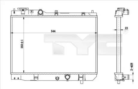 CHLODNICA TYC 7200001R