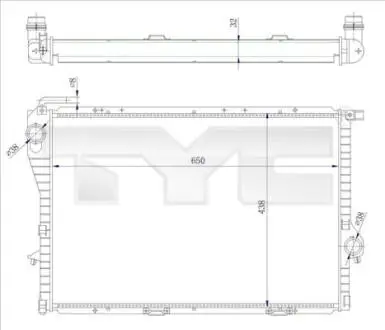 CHLODNICA TYC 7030005R