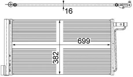 Фото skraplacz MAHLE / KNECHT AC29000S SKRAPLACZ MAHLE / KNECHT AC29000S