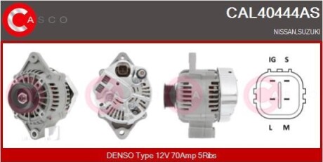 Генератор CASCO CAL40444AS (фото 1)