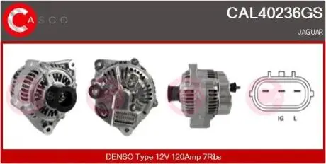 Генератор CASCO CAL40236GS