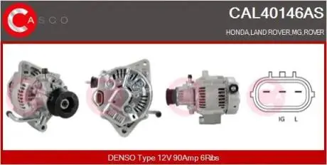 Генератор CASCO CAL40146AS
