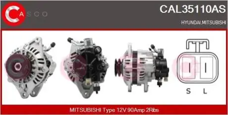 Генератор CASCO CAL35110AS