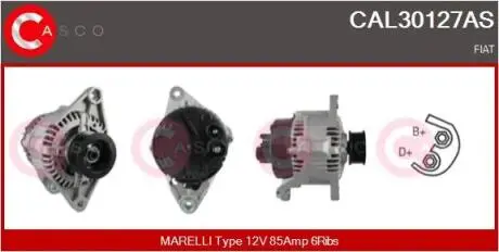 Генератор CASCO CAL30127AS