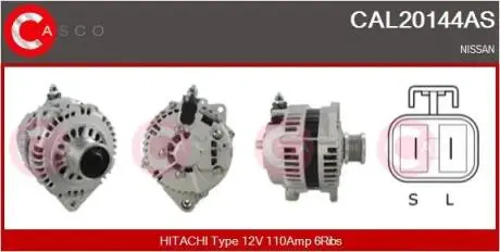 Генератор CASCO CAL20144AS