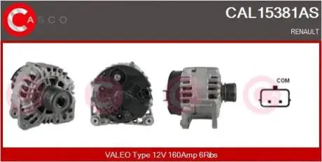 Генератор CASCO CAL15381AS