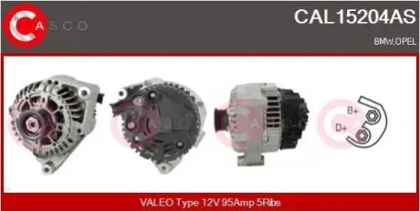 Генератор CASCO CAL15204AS