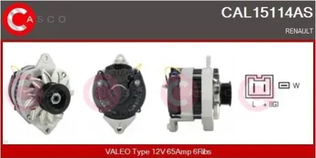 Генератор CASCO CAL15114AS
