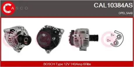 Генератор CASCO CAL10384AS