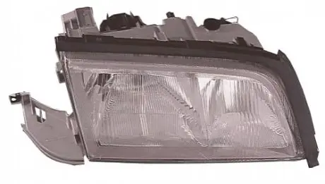 Скло фари DEPO / LORO 474401121RELD