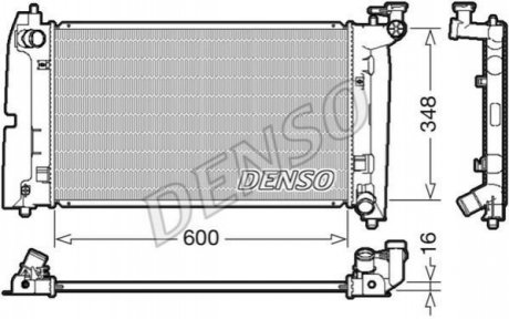 Радиатор DENSO DRM50085 (фото 1)