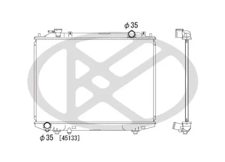 Радиатор KOYORAD PL061456