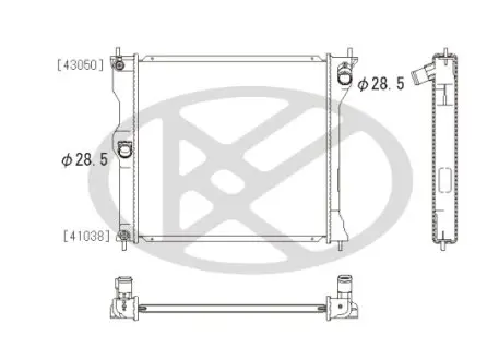 Радиатор KOYORAD PL032300