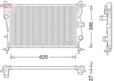 Радіатор DENSO DRM06038