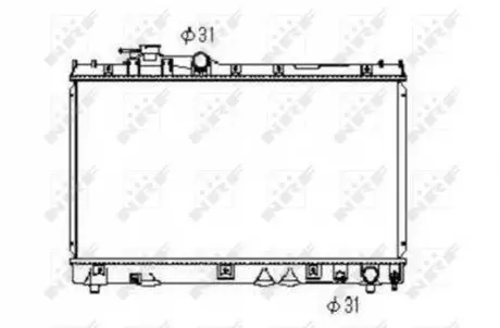 Радиатор NRF 53352