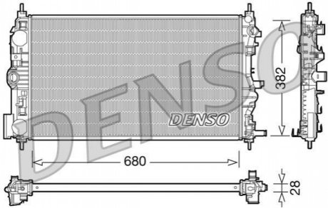 Радиатор DENSO DRM15005
