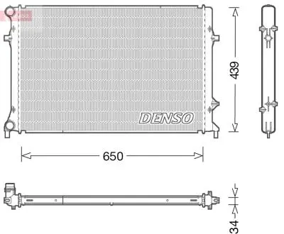 Радіатор DENSO DRM32042