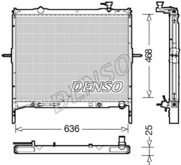 Радиатор DENSO DRM43002