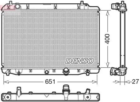 Радіатор DENSO DRM40036