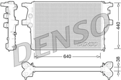 Радиатор DENSO DRM12008