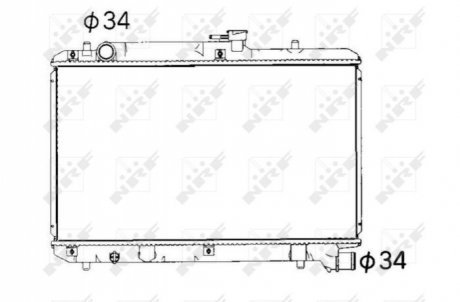 Радиатор NRF 53351