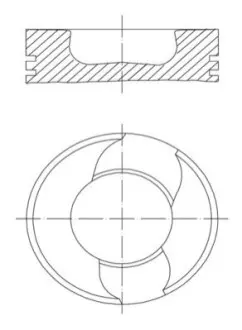 Поршень MAHLE / KNECHT 2294100