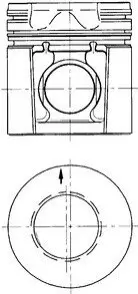 Поршень KOLBENSCHMIDT 40235610