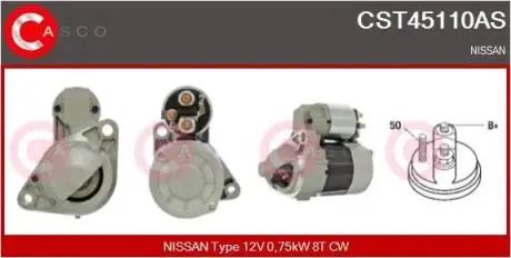 Стартер CASCO CST45110AS