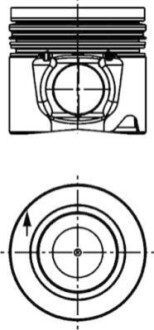 Поршень KOLBENSCHMIDT 40652610 (фото 1)
