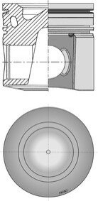 Поршень KOLBENSCHMIDT 41541600