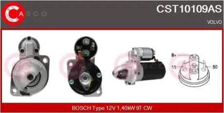 Стартер CASCO CST10109AS