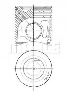 Piston MAHLE / KNECHT 007PI00147000