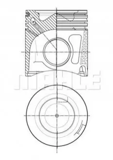 Piston MAHLE / KNECHT 007PI00147000