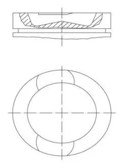 Piston MAHLE / KNECHT 037PI00107000