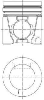 Piston KOLBENSCHMIDT 41166600 (фото 1)