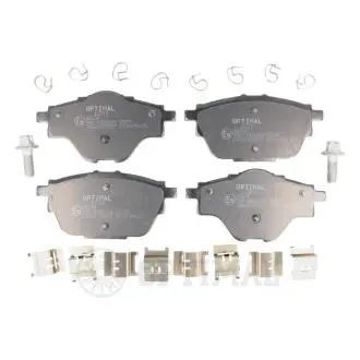 KLOCKI HAMULCOWE CITROËN C4 GRAND PICASSO II, C4 PICASSO II, C4 SPACETOURER (3D_), GRAND C4 13> TYL SZT Optimal BP12719