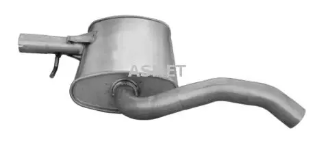 Глушник системи випуску (середній) ASMET 03053
