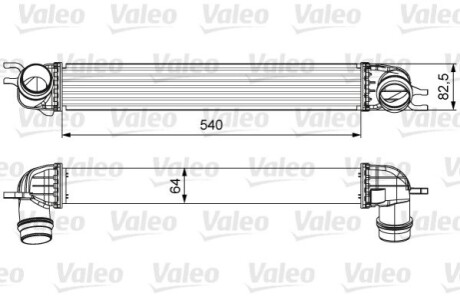 Intercooler.. Valeo 818605 (фото 1)