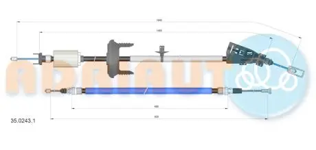 Автозапчасть ADRIAUTO 3502431