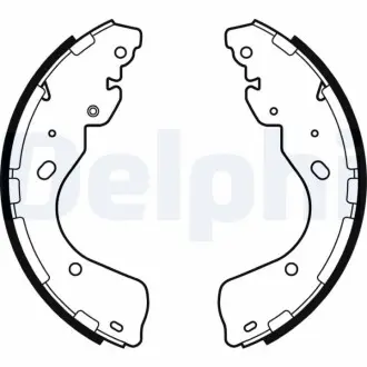 Барабанные тормозные колодки Delphi LS2080