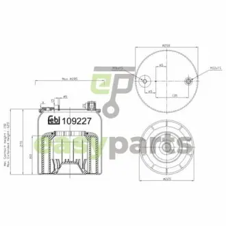 Автозапчасть FEBI BILSTEIN 109227