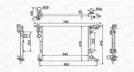 Автозапчасть MAGNETI MARELLI 350213203300 (фото 1)