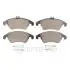 KLOCKI HAMULCOWE MERCEDES-BENZ C-CLASS (W204), C-CLASS COUPE (C204), C-CLASS T-MODEL (S204), 07-14 PRZOD SZT Optimal BP12453 (фото 2)
